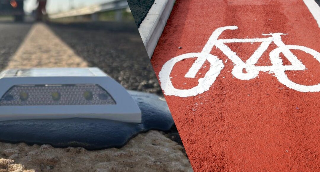 Drª Tatiana Antunes propõe tachões com LED para mais segurança nas ciclofaixas